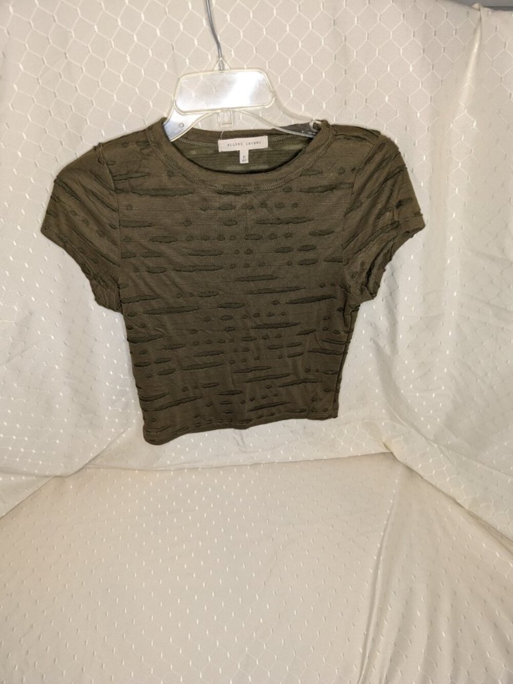 Green Gilded Intent fitted T-shirt